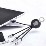 3 in 1 Fast Charging Cable (Round) Executive Corporate Gifts Singapore