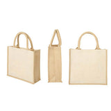 Eco Friendly Square Jute Bag Executive Corporate Gifts Singapore