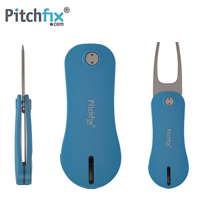 Pitchfix Hybrid 2.0 Golf Divot Tool with Ball Marker and Pencil Sharpener Executive Corporate Gifts Singapore