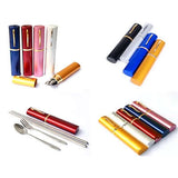 3pcs stainless steel cutlery set with folding chopsticks Executive Corporate Gifts Singapore