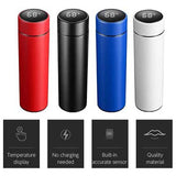 LED Temperature Display Stainless Steel Tumbler Executive Corporate Gifts Singapore