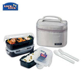 Lock & Lock 3-tier BPA Free Lunch Box with Cutlery Executive Corporate Gifts Singapore
