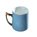 Ceramic Mug with Golden Handle Executive Corporate Gifts Singapore