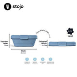 Stojo Silicone Collapsible Snack box, 24oz (0.7L) Executive Corporate Gifts Singapore