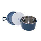 Round Single Layer Lunch Box 1000ml Executive Corporate Gifts Singapore
