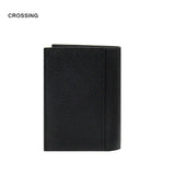 Crossing Elite Short Leather Wallet With Coin Pouch RFID Executive Gifts Singapore