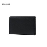 Crossing Elite Leather Leather Card Case With Magnet Closure RFID Executive Gifts Singapore