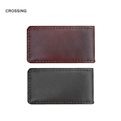 Crossing Antique Leather Money Clip Executive Gifts Singapore