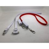 Lanyard 4 in 1 Charging Cable Executive Corporate Gifts Singapore