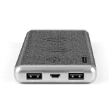 PU Leather 10000mAh Wireless Power Bank Executive Corporate Gifts Singapore
