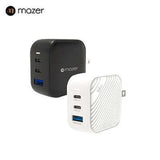 Mazer GaNPrestige 66W GaN Wall Charger with Travel Pins (3 Ports) Executive Corporate Gifts Singapore