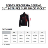 adidas Aeroready Sereno Cut 3-Stripes Slim Track Jacket Executive Corporate Gifts Singapore