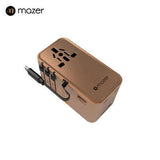 Mazer PD100W GaN Universal Travel Charger With Built-in USB C Cable Executive Corporate Gifts Singapore