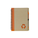 Eco-Friendly Recycled logo Cover Notepad with Pen Executive Corporate Gifts Singapore
