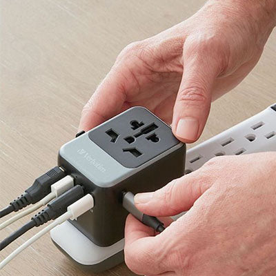 Verbatim 32122 Universal Travel Adapter 28W Executive Corporate Gifts Singapore