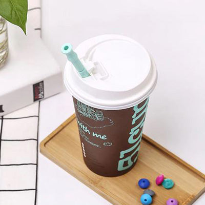 Foldable Silicone Straw Kit Executive Corporate Gifts Singapore
