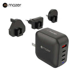 Mazer GaNPrestige 100W Gan Wall Charger with Travel Pins (4 Ports) Executive Corporate Gifts Singapore