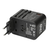 Verbatim 3 Port 65W PD 3.0 & QC 3.0 GaN Universal Travel Adaptor Executive Corporate Gifts Singapore