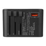 Verbatim 3 Port 65W PD 3.0 & QC 3.0 GaN Universal Travel Adaptor Executive Corporate Gifts Singapore
