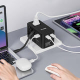 Valore PD100W Universal Travel Adaptor with Retractable Cable (UTA-003) Executive Corporate Gifts Singapore