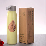 Wheat Straw Eco Glass Bottle Executive Corporate Gifts Singapore