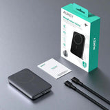 Aukey PB-MS06 MagFusion 10000mAh 30W Qi2 Magnetic Wireless Charging Power Bank Executive Corporate Gifts Singapore