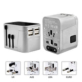 Sleek Travel Adaptor With 4 USB Port Executive Corporate Gifts Singapore