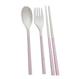 Compact Foldable Wheat Straw Cutlery Set Executive Corporate Gifts Singapore