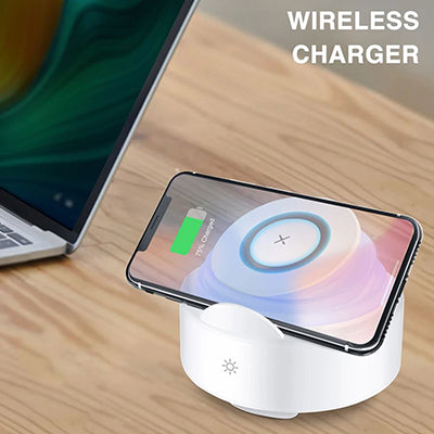 Bluetooth Speaker with Night Light and Wireless Charger Executive Corporate Gifts Singapore