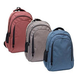 2 Tone Nylon Backpack With 3 Compartments Executive Gifts Singapore