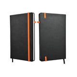 A5 Hard Cover Notebook with Coloured Elastic Strap Executive Corporate Gifts Singapore