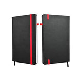 A5 Hard Cover Notebook with Coloured Elastic Strap Executive Corporate Gifts Singapore