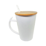 Ceramic Mug with Wooden Lid Cover Executive Corporate Gifts Singapore