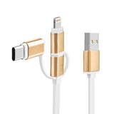 Dual Colour Fast Charging Cable Executive Corporate Gifts Singapore