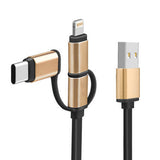 Dual Colour Fast Charging Cable Executive Corporate Gifts Singapore