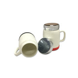 Porcelain Mug with Silver Lid & Silicon Base Executive Corporate Gifts Singapore