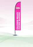 Feather shape Flying Banner Executive Corporate Gifts Singapore