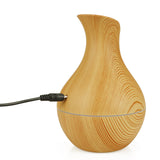 Wooden Vase-Shape Ultrasonic Aroma Diffuser Executive Corporate Gifts Singapore