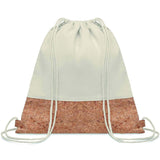 Eco Friendly Eco-Friendly Cotton and Cork Drawstring Bag Executive Corporate Gifts Singapore