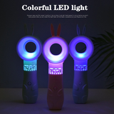 Mini Bladeless Hand Held Fan with LED light Executive Corporate Gifts Singapore