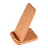 10W Wood Wireless Charger with Phone Stand Executive Corporate Gifts Singapore