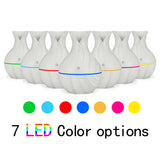 Wooden Vase-Shape Ultrasonic Aroma Diffuser Executive Corporate Gifts Singapore