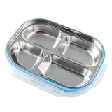Stainless Steel Bento Lunch Box with Plastic Lid Executive Corporate Gifts Singapore