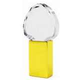 Heart Shaped Crystal USB Flash Drive with Colored Case Executive Gifts Singapore
