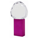 Heart Shaped Crystal USB Flash Drive with Colored Case Executive Gifts Singapore