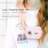 Mini Portable Neck Fan with USB Charging Executive Corporate Gifts Singapore