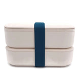 Eco-Friendly Bamboo 2-Tier Lunch Box with Cutlery Set Executive Corporate Gifts Singapore