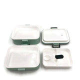 Easy Lock Double Layer Lunch Box with Spoon Executive Corporate Gifts Singapore