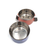 Round Thermos Tiffin Stainless Steel Lunch Box Executive Corporate Gifts Singapore
