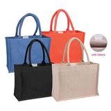 Laminated Jute Bag with Velcro Executive Corporate Gifts Singapore